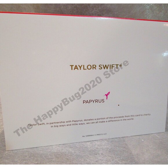 Taylor Swift Papyrus Blank greeting cards-color shimmer envelopes set of 4- NEW - Picture 9 of 12